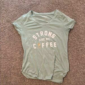 Women's Green Graphic Tee